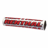 Подушка руля RENTHAL SX PAD/белая/красная ( 240 мм )