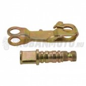 Эксцентрик заднего тормоза с рычагом под трос 2,4 тактн. GY6 125-150cc Эксцентрик заднего тормоза с рычагом под трос 2,4 тактн. GY6 125-150cc
