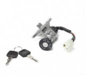 Замок зажигания К-Т  Suzuki LETS NEW 4 пров.с магнитн.ключом Замок зажигания К-Т  Suzuki LETS NEW 4 пров.с магнитн.ключом