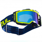 Очки для мотокросса JUST1 NERVE ABSOLUTE FLUO YELLOW/BLUE