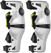 Защита колена MOBIUS X8 белая/желтая