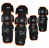 Комплект защиты локтя и колена (4шт) ATAKI SC-610 черный/оранжевый