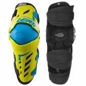 Защита колена LEATT Dual Axis Knee & Shin Guard Lime/Blue