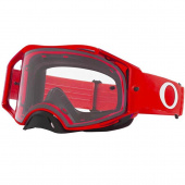 Очки для мотокросса OAKLEY Airbrake Moto красные-черные / прозрачная (OO7046-А9)