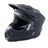 Шлем (кроссовый) Ataki JK801 Solid черный матовый  