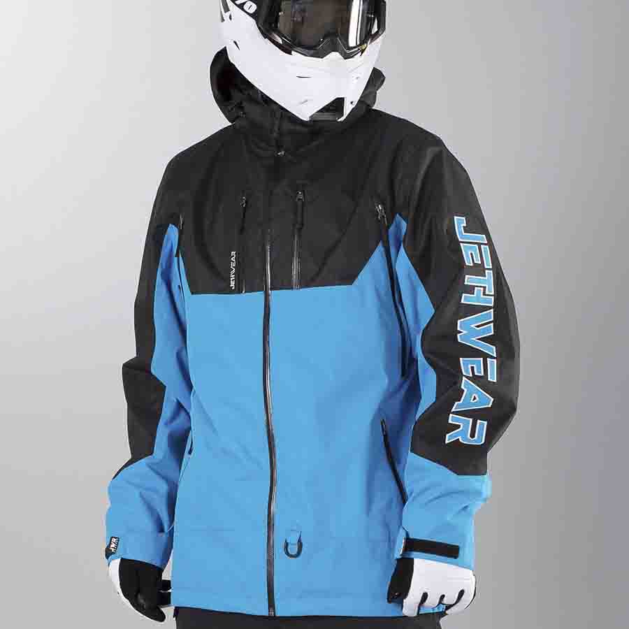 Куртка для снегохода JETHWEAR ALL DAY текстиль, Синяя/черная/ размер XL