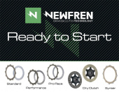 Диски сцепления (фрикционные) NEWFREN F1485R / SXF250 / EXCF450 / FC450 / 14 - 20