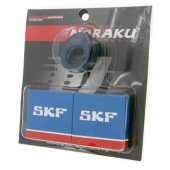 Подшипник 6204  20 x 47 x 14 SKF [Metall] + сальники NARAKU / Yamaha Minarelli 50cc