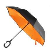 Зонт KAYO черный / оранжевый