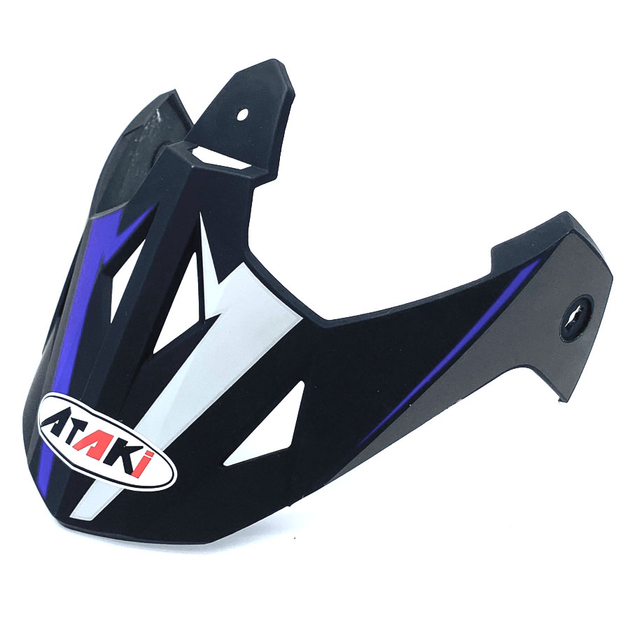 Козырек для шлема ATAKI FF802 Strike синий/черный матовый