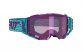 Очки для мотокросса LEATT Velocity 5.5 Iriz Aqua/Purple