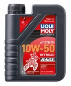 Масло LiquiMoly Motorbike Synth OFF ROAD 10w-50 SL;JASO (1L)
