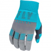 Перчатки FLY RACING F16 серые/синие (2021)