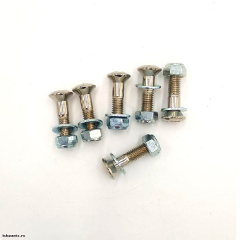 Болты задней звезды с гайками (к-т 6 шт) М8 х 34 мм SM-PARTS