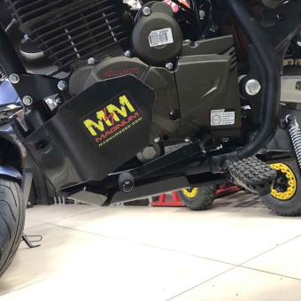 Защита двигателя и прогрессии REGULMOTO TE / черная / MAGNUM