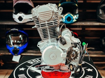 Двигатель YX 166FMM (CB250-C) 250см3, возд.охл., электростартер  