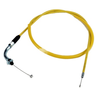 Трос газа ALPHA, DELTA L-97 + 9см Стайлинг/желтый HQ
