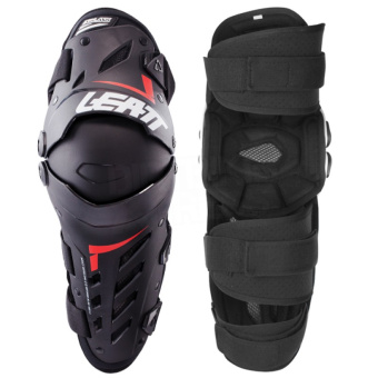 Защита колена LEATT Dual Axis Knee & Shin Guard Black/Red