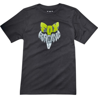 Футболка FOX Youth Lyruh SS Tee Black YXL (H51071)подростковая