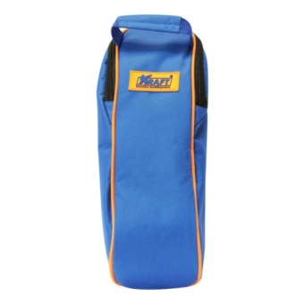 Насос ножной KRAFT с манометром (1 цилиндр) в чехле, Германия