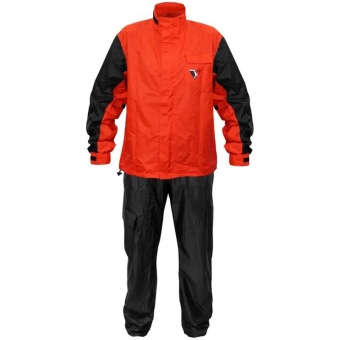 Дождевик MadBull PRO раздельный / куртка + брюки / красный - черный