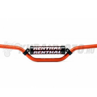 Руль RENTHAL 7/8 MINI MX алюминевый  KTM 65SX (744 x 80 мм) оранжевый
