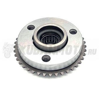 Обгонная муфта в сборе с шестерней 41 зуб/ Delta / Alpha 50 / 110cc / игольчатый подшипник
