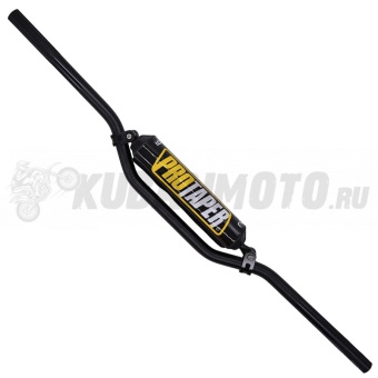 Руль PRO-TAPER алюминиевый 7/8 ( 22 мм ) / 810 х 110 / черный