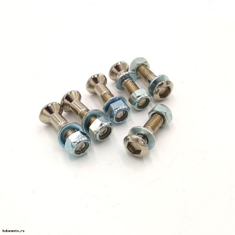 Болты задней звезды с гайками (к-т 6 шт) М8 х 34 мм SM-PARTS