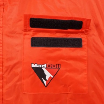 Дождевик MadBull PRO раздельный / куртка + брюки / красный - черный