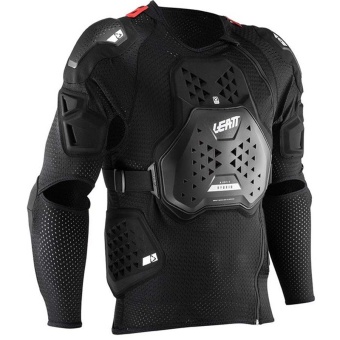 Защита тела LEATT Body Protector 3DF AirFit Hybrid / Black / 2021
