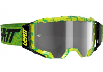 Очки для мотокросса LEATT Velocity 5.5 Neon Lime/Light Grey
