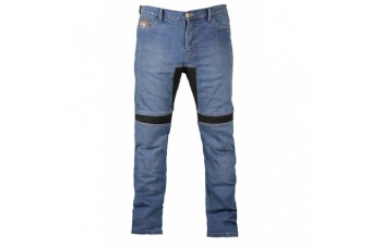 Мотоджинсы c кеваларом MOTEQ TORETTO / синие / размер  28/28