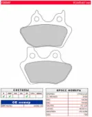 Колодки тормозные FA400 FERODO FDB2097ST