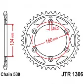 Звезда ведомая JTR 1306 40 JT ZBK