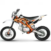Питбайк KAYO BASIC TT125EM 17/14 KRZ (механ. сцепл., эл. стартер 2022 г.)