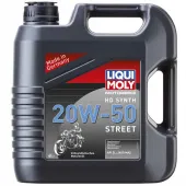 Масло LiquiMoly Motorbike Synth Street 20W-50 SL;MA-2 (4L)